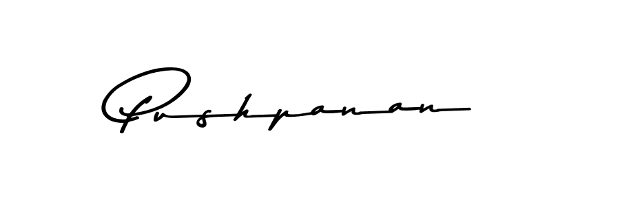Make a beautiful signature design for name Pushpanan. Use this online signature maker to create a handwritten signature for free. Pushpanan signature style 9 images and pictures png
