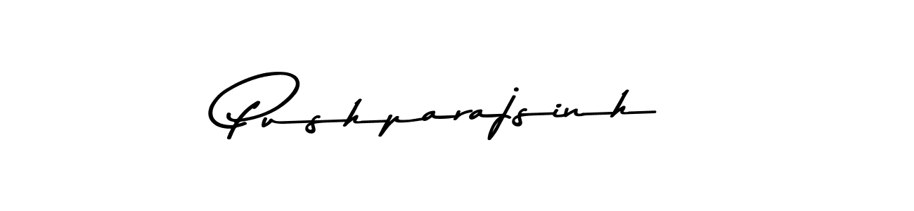 How to make Pushparajsinh name signature. Use Asem Kandis PERSONAL USE style for creating short signs online. This is the latest handwritten sign. Pushparajsinh signature style 9 images and pictures png