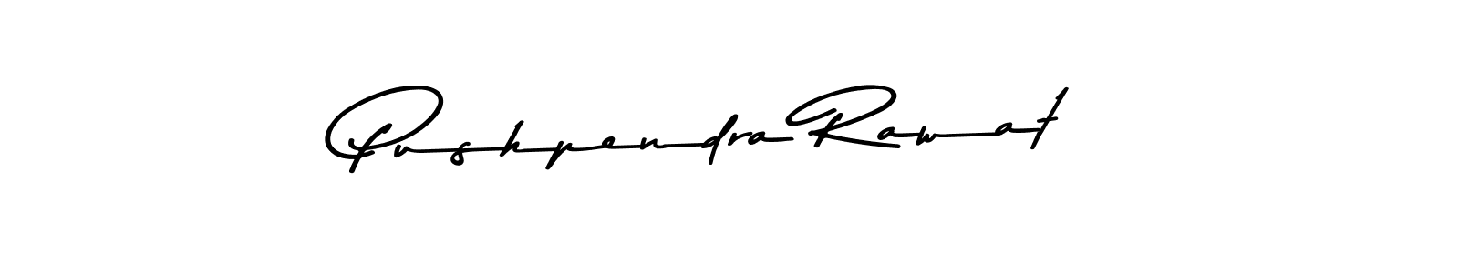 Make a beautiful signature design for name Pushpendra Rawat. With this signature (Asem Kandis PERSONAL USE) style, you can create a handwritten signature for free. Pushpendra Rawat signature style 9 images and pictures png