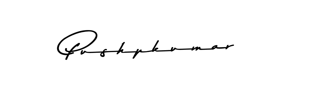 Use a signature maker to create a handwritten signature online. With this signature software, you can design (Asem Kandis PERSONAL USE) your own signature for name Pushpkumar. Pushpkumar signature style 9 images and pictures png