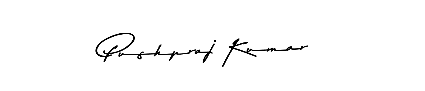 Design your own signature with our free online signature maker. With this signature software, you can create a handwritten (Asem Kandis PERSONAL USE) signature for name Pushpraj Kumar. Pushpraj Kumar signature style 9 images and pictures png