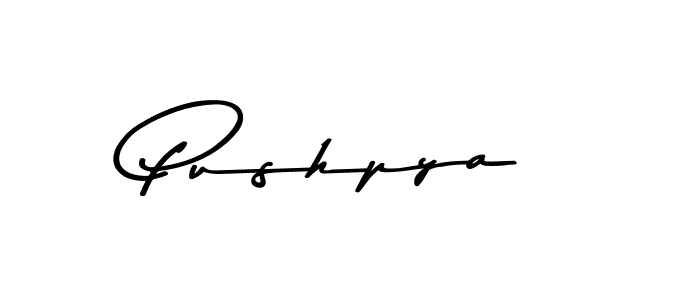 How to make Pushpya signature? Asem Kandis PERSONAL USE is a professional autograph style. Create handwritten signature for Pushpya name. Pushpya signature style 9 images and pictures png