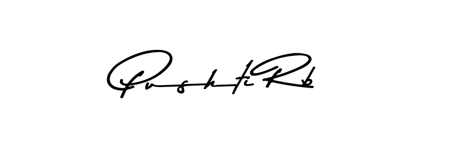 Here are the top 10 professional signature styles for the name Pushti Rb. These are the best autograph styles you can use for your name. Pushti Rb signature style 9 images and pictures png