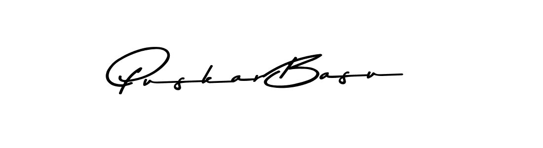 Make a beautiful signature design for name Puskar Basu. Use this online signature maker to create a handwritten signature for free. Puskar Basu signature style 9 images and pictures png