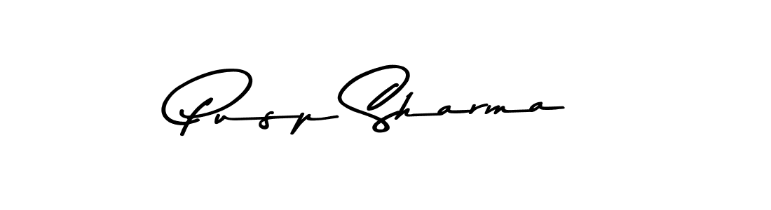 Also we have Pusp Sharma name is the best signature style. Create professional handwritten signature collection using Asem Kandis PERSONAL USE autograph style. Pusp Sharma signature style 9 images and pictures png