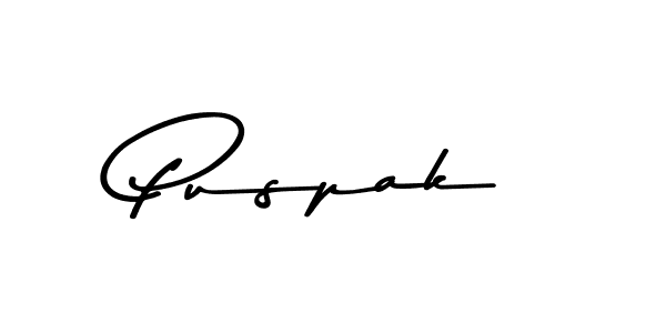 Puspak stylish signature style. Best Handwritten Sign (Asem Kandis PERSONAL USE) for my name. Handwritten Signature Collection Ideas for my name Puspak. Puspak signature style 9 images and pictures png