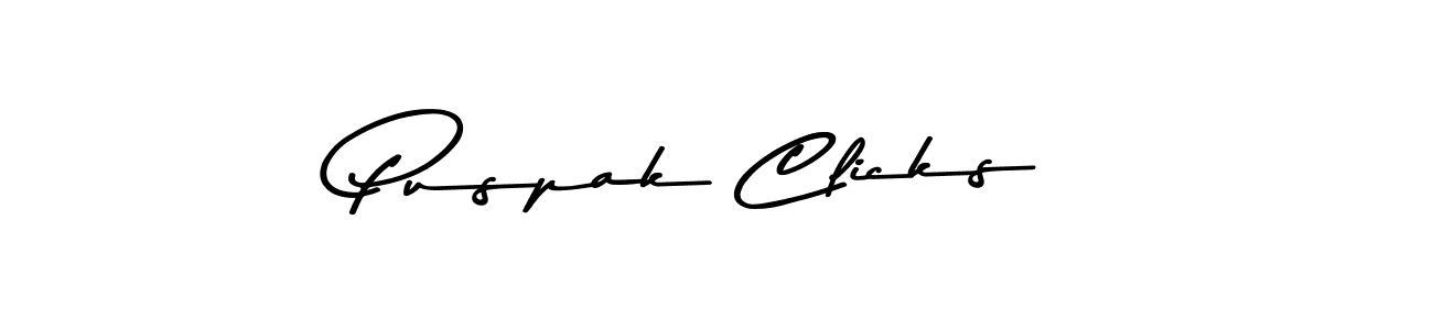 Make a beautiful signature design for name Puspak Clicks. Use this online signature maker to create a handwritten signature for free. Puspak Clicks signature style 9 images and pictures png