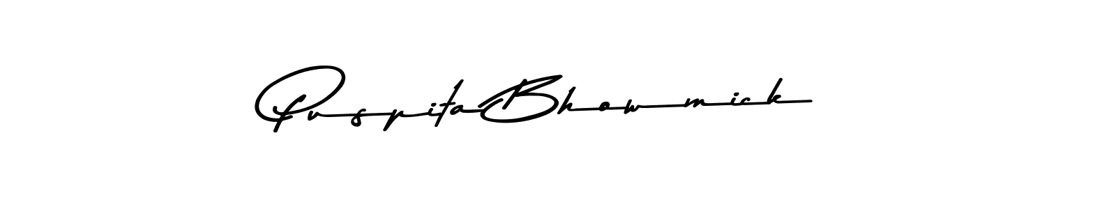 How to make Puspita Bhowmick signature? Asem Kandis PERSONAL USE is a professional autograph style. Create handwritten signature for Puspita Bhowmick name. Puspita Bhowmick signature style 9 images and pictures png