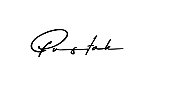 Pustak stylish signature style. Best Handwritten Sign (Asem Kandis PERSONAL USE) for my name. Handwritten Signature Collection Ideas for my name Pustak. Pustak signature style 9 images and pictures png