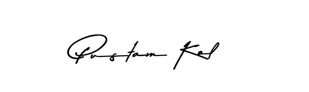 How to make Pustam Kol signature? Asem Kandis PERSONAL USE is a professional autograph style. Create handwritten signature for Pustam Kol name. Pustam Kol signature style 9 images and pictures png