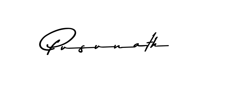 Use a signature maker to create a handwritten signature online. With this signature software, you can design (Asem Kandis PERSONAL USE) your own signature for name Pusunath. Pusunath signature style 9 images and pictures png