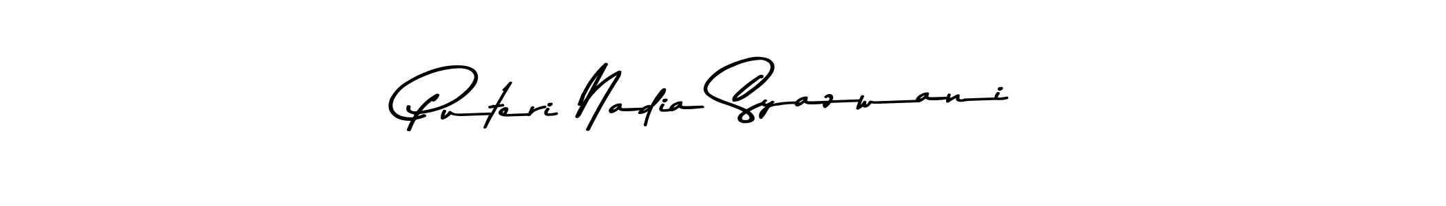 Similarly Asem Kandis PERSONAL USE is the best handwritten signature design. Signature creator online .You can use it as an online autograph creator for name Puteri Nadia Syazwani. Puteri Nadia Syazwani signature style 9 images and pictures png