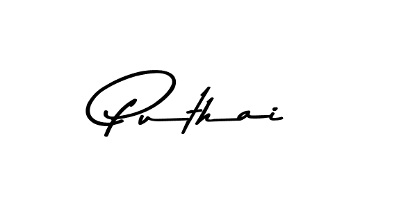 Asem Kandis PERSONAL USE is a professional signature style that is perfect for those who want to add a touch of class to their signature. It is also a great choice for those who want to make their signature more unique. Get Puthai name to fancy signature for free. Puthai signature style 9 images and pictures png