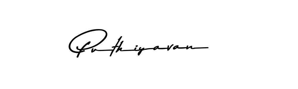 Make a beautiful signature design for name Puthiyavan. With this signature (Asem Kandis PERSONAL USE) style, you can create a handwritten signature for free. Puthiyavan signature style 9 images and pictures png