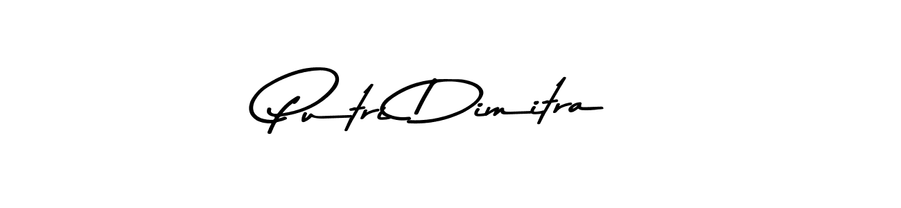 It looks lik you need a new signature style for name Putri Dimitra. Design unique handwritten (Asem Kandis PERSONAL USE) signature with our free signature maker in just a few clicks. Putri Dimitra signature style 9 images and pictures png