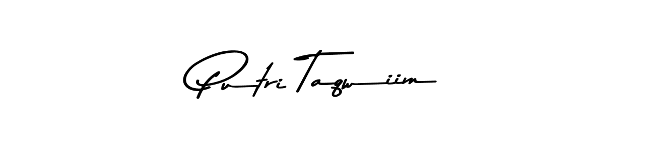 It looks lik you need a new signature style for name Putri Taqwiim. Design unique handwritten (Asem Kandis PERSONAL USE) signature with our free signature maker in just a few clicks. Putri Taqwiim signature style 9 images and pictures png
