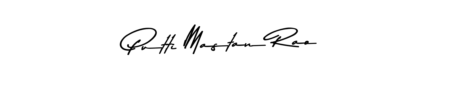 Putti Mastan Rao stylish signature style. Best Handwritten Sign (Asem Kandis PERSONAL USE) for my name. Handwritten Signature Collection Ideas for my name Putti Mastan Rao. Putti Mastan Rao signature style 9 images and pictures png