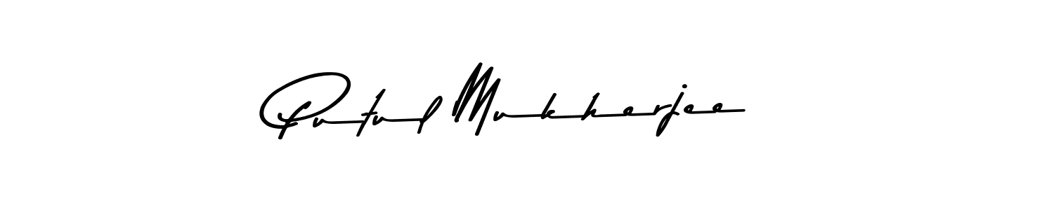 How to make Putul Mukherjee signature? Asem Kandis PERSONAL USE is a professional autograph style. Create handwritten signature for Putul Mukherjee name. Putul Mukherjee signature style 9 images and pictures png