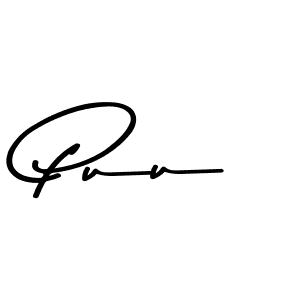 How to make Puu name signature. Use Asem Kandis PERSONAL USE style for creating short signs online. This is the latest handwritten sign. Puu signature style 9 images and pictures png