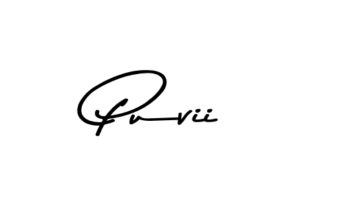 if you are searching for the best signature style for your name Puvii. so please give up your signature search. here we have designed multiple signature styles  using Asem Kandis PERSONAL USE. Puvii signature style 9 images and pictures png