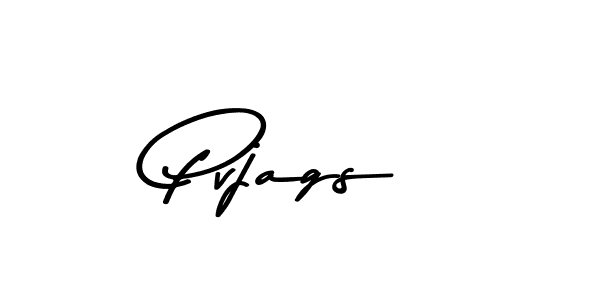 Create a beautiful signature design for name Pvjags. With this signature (Asem Kandis PERSONAL USE) fonts, you can make a handwritten signature for free. Pvjags signature style 9 images and pictures png