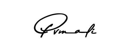 Pvmali stylish signature style. Best Handwritten Sign (Asem Kandis PERSONAL USE) for my name. Handwritten Signature Collection Ideas for my name Pvmali. Pvmali signature style 9 images and pictures png