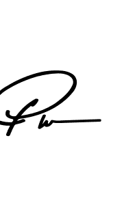 How to make Pw signature? Asem Kandis PERSONAL USE is a professional autograph style. Create handwritten signature for Pw name. Pw signature style 9 images and pictures png