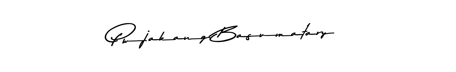 Use a signature maker to create a handwritten signature online. With this signature software, you can design (Asem Kandis PERSONAL USE) your own signature for name Pwjakang Basumatary. Pwjakang Basumatary signature style 9 images and pictures png