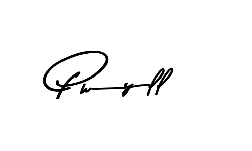 Pwyll stylish signature style. Best Handwritten Sign (Asem Kandis PERSONAL USE) for my name. Handwritten Signature Collection Ideas for my name Pwyll. Pwyll signature style 9 images and pictures png