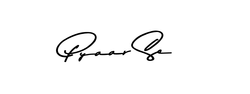 This is the best signature style for the Pyaar Se name. Also you like these signature font (Asem Kandis PERSONAL USE). Mix name signature. Pyaar Se signature style 9 images and pictures png