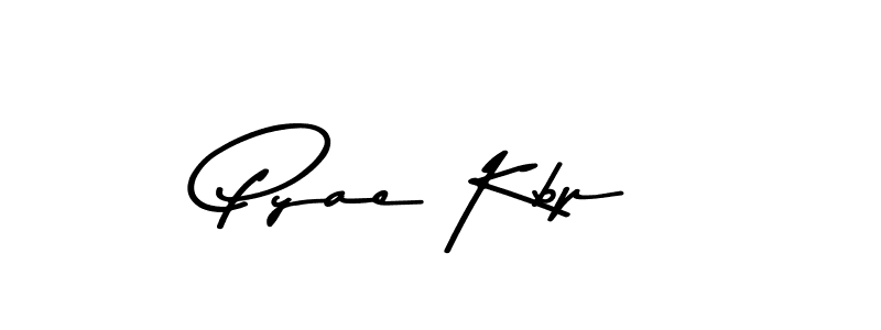 Create a beautiful signature design for name Pyae Kbp. With this signature (Asem Kandis PERSONAL USE) fonts, you can make a handwritten signature for free. Pyae Kbp signature style 9 images and pictures png