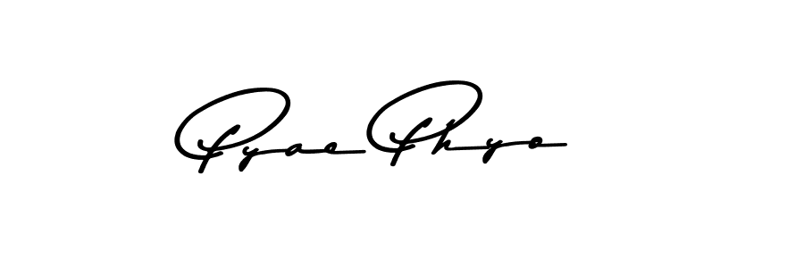 The best way (Asem Kandis PERSONAL USE) to make a short signature is to pick only two or three words in your name. The name Pyae Phyo include a total of six letters. For converting this name. Pyae Phyo signature style 9 images and pictures png