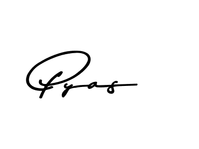 How to make Pyas signature? Asem Kandis PERSONAL USE is a professional autograph style. Create handwritten signature for Pyas name. Pyas signature style 9 images and pictures png