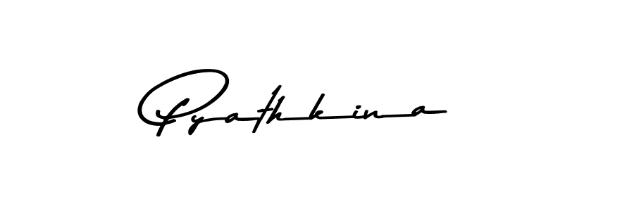 Design your own signature with our free online signature maker. With this signature software, you can create a handwritten (Asem Kandis PERSONAL USE) signature for name Pyathkina. Pyathkina signature style 9 images and pictures png