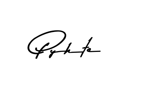 Here are the top 10 professional signature styles for the name Pyhte. These are the best autograph styles you can use for your name. Pyhte signature style 9 images and pictures png