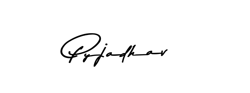 See photos of Pyjadhav official signature by Spectra . Check more albums & portfolios. Read reviews & check more about Asem Kandis PERSONAL USE font. Pyjadhav signature style 9 images and pictures png