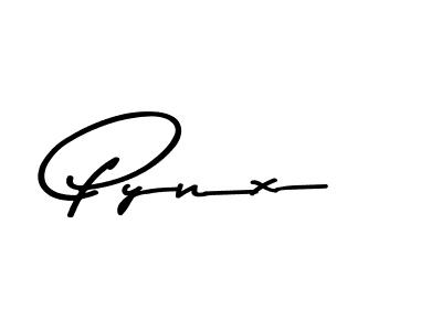 Create a beautiful signature design for name Pynx. With this signature (Asem Kandis PERSONAL USE) fonts, you can make a handwritten signature for free. Pynx signature style 9 images and pictures png