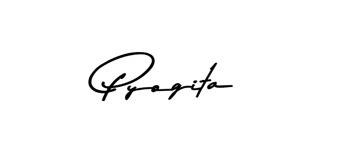 Similarly Asem Kandis PERSONAL USE is the best handwritten signature design. Signature creator online .You can use it as an online autograph creator for name Pyogita. Pyogita signature style 9 images and pictures png