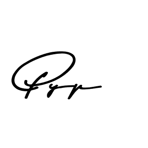 This is the best signature style for the Pyp name. Also you like these signature font (Asem Kandis PERSONAL USE). Mix name signature. Pyp signature style 9 images and pictures png