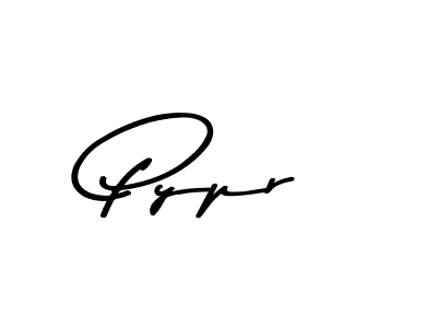 Design your own signature with our free online signature maker. With this signature software, you can create a handwritten (Asem Kandis PERSONAL USE) signature for name Pypr. Pypr signature style 9 images and pictures png