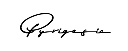 Asem Kandis PERSONAL USE is a professional signature style that is perfect for those who want to add a touch of class to their signature. Get Pyrigesic name fancy signature for free. Pyrigesic signature style 9 images and pictures png