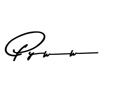 if you are searching for the best signature style for your name Pyww. so please give up your signature search. here we have designed multiple signature styles  using Asem Kandis PERSONAL USE. Pyww signature style 9 images and pictures png