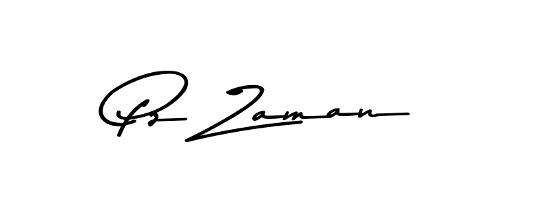 The best way (Asem Kandis PERSONAL USE) to make a short signature is to pick only two or three words in your name. The name Pz Zaman include a total of six letters. For converting this name. Pz Zaman signature style 9 images and pictures png