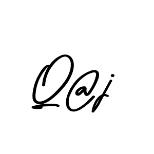 Similarly Asem Kandis PERSONAL USE is the best handwritten signature design. Signature creator online .You can use it as an online autograph creator for name Q@j. Q@j signature style 9 images and pictures png