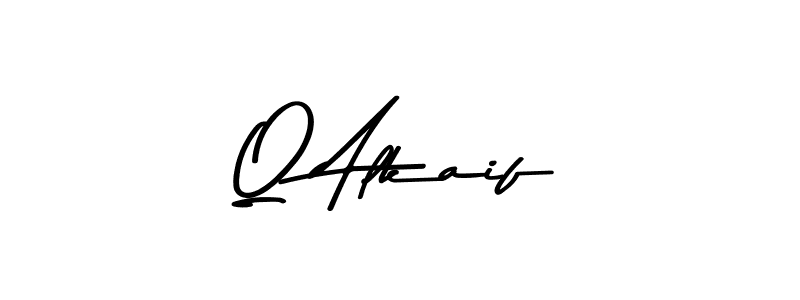 Use a signature maker to create a handwritten signature online. With this signature software, you can design (Asem Kandis PERSONAL USE) your own signature for name Q Alkaif. Q Alkaif signature style 9 images and pictures png