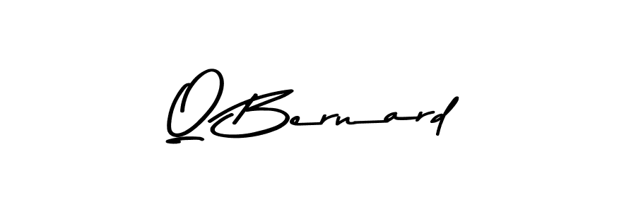 How to Draw Q Bernard signature style? Asem Kandis PERSONAL USE is a latest design signature styles for name Q Bernard. Q Bernard signature style 9 images and pictures png