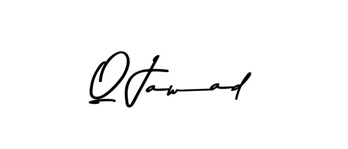 How to Draw Q Jawad signature style? Asem Kandis PERSONAL USE is a latest design signature styles for name Q Jawad. Q Jawad signature style 9 images and pictures png