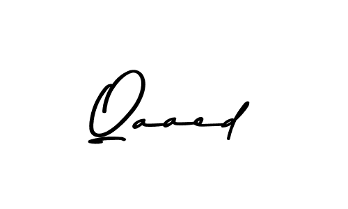 The best way (Asem Kandis PERSONAL USE) to make a short signature is to pick only two or three words in your name. The name Qaaed include a total of six letters. For converting this name. Qaaed signature style 9 images and pictures png