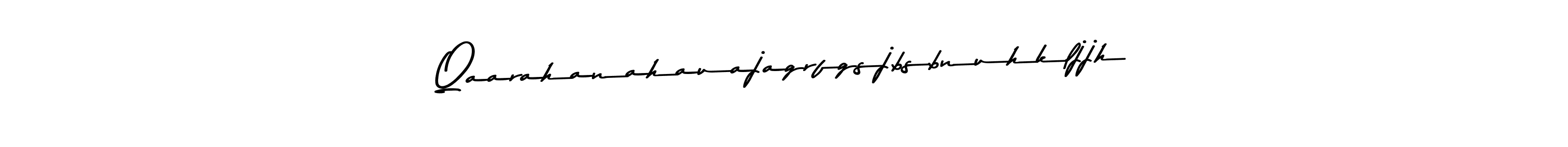 Use a signature maker to create a handwritten signature online. With this signature software, you can design (Asem Kandis PERSONAL USE) your own signature for name Qaarahanahauajagrfgsjbsbnuhkljjh. Qaarahanahauajagrfgsjbsbnuhkljjh signature style 9 images and pictures png