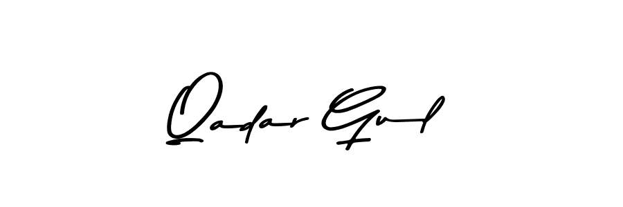 Qadar Gul stylish signature style. Best Handwritten Sign (Asem Kandis PERSONAL USE) for my name. Handwritten Signature Collection Ideas for my name Qadar Gul. Qadar Gul signature style 9 images and pictures png